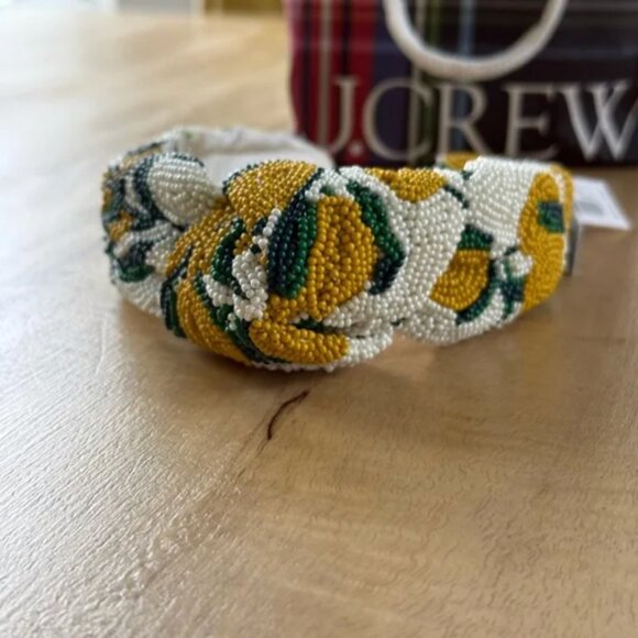 J. Crew Beaded limoncello headband - beaded lemons - Picture 3 of 4